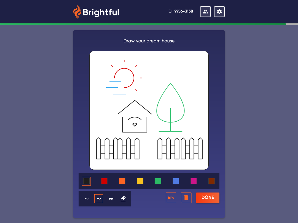 Drawing Tell Draw & Tell | Remote Team Building Games