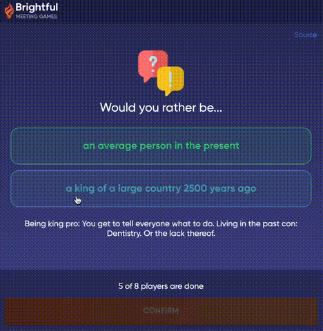 11.5.20 - Would you rather?